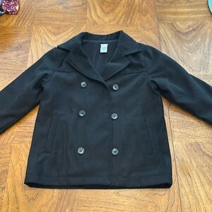 Boys Gymboree Black Pea Coat